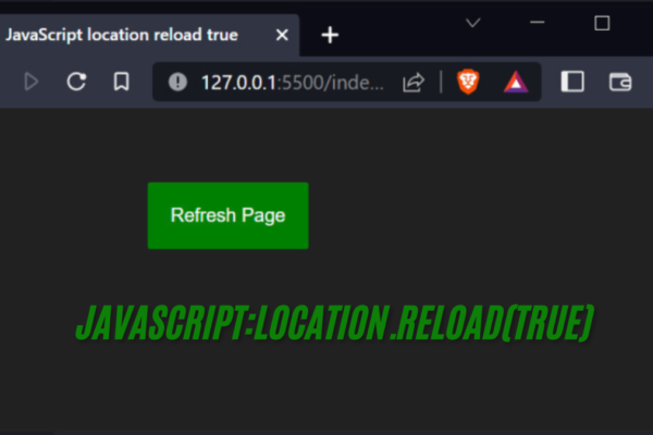 How to Use javascript:location.reload(true) for a Better User Experience