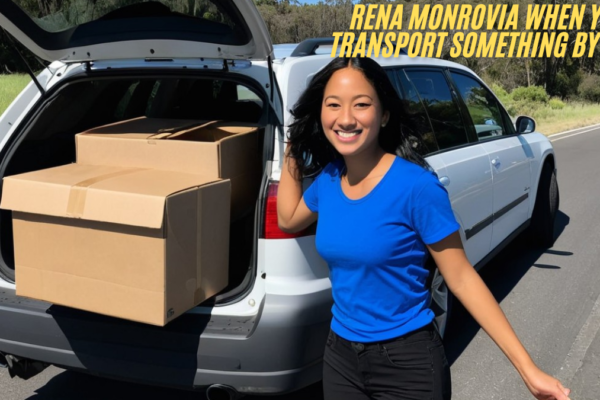 Rena monrovia when you transport something by car