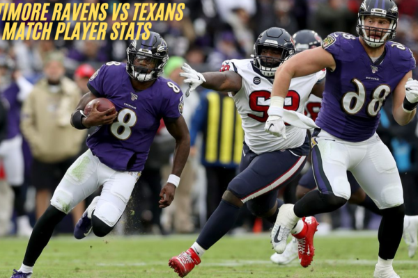 Baltimore Ravens vs Texans match player stats