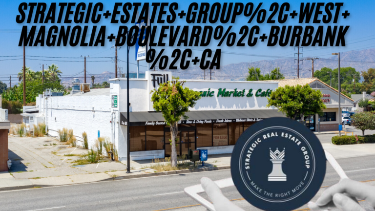 Exploring Strategic Estates Group on West Magnolia Boulevard, Burbank, CA